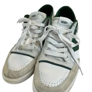 Vans sneakers size 12.5 white and dk green Lowland Comfy Cush Men’s