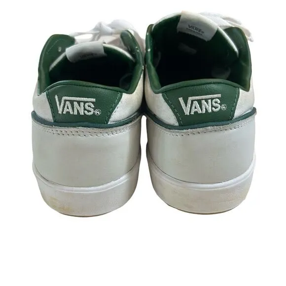 Vans sneakers size 12.5 white and dk green Lowland Comfy Cush Men’s