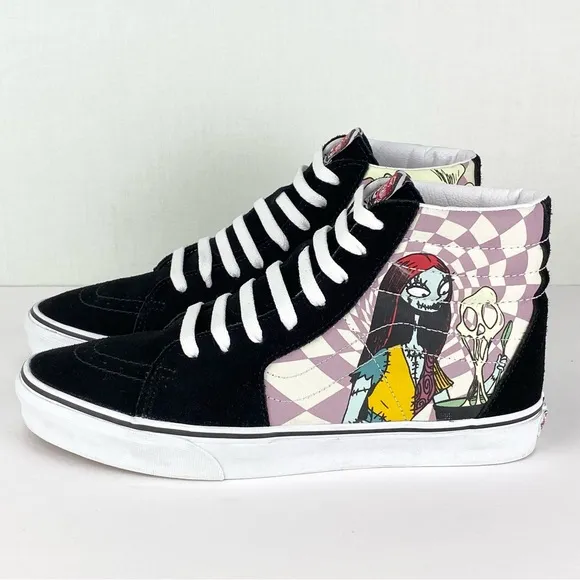 Vans x Disney SK8-Hi Nightmare Before Xmas Sallys Potion Sneakers Size M…