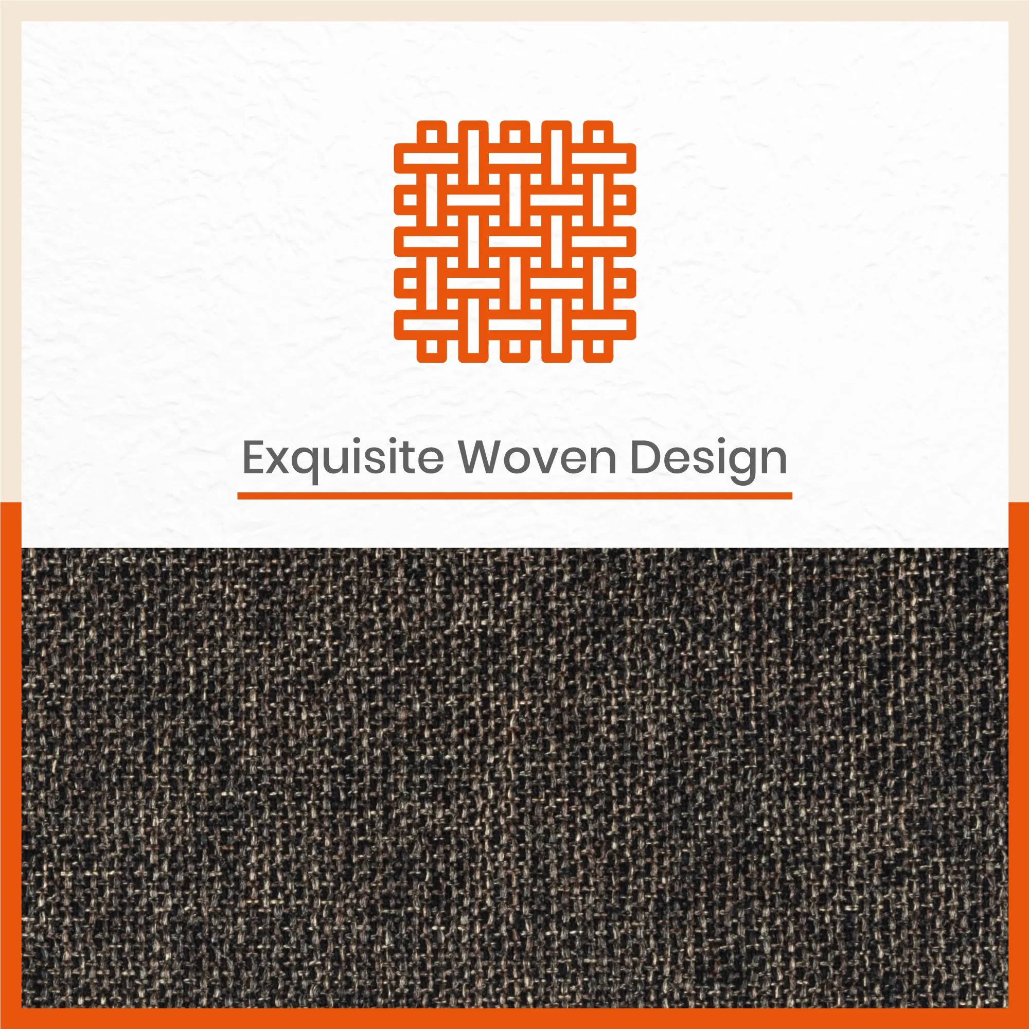 Vera Premium Jute Table Mats / Placemats for Home Dining Table | (Coffee - Set of 6 - 45cm x 30cm)