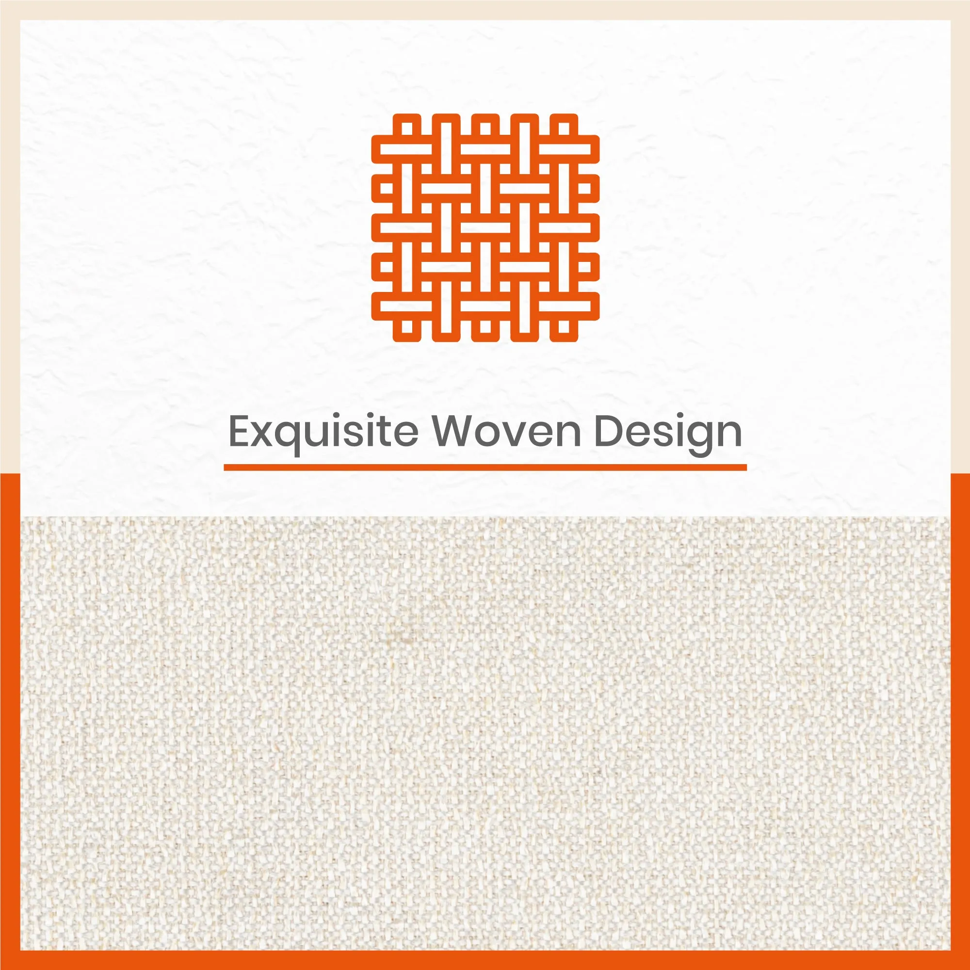 Vera Premium Jute Table Mats / Placemats for Home Dining Table | Reversible | (Cream - Set of 6 - 45cm x 30cm)