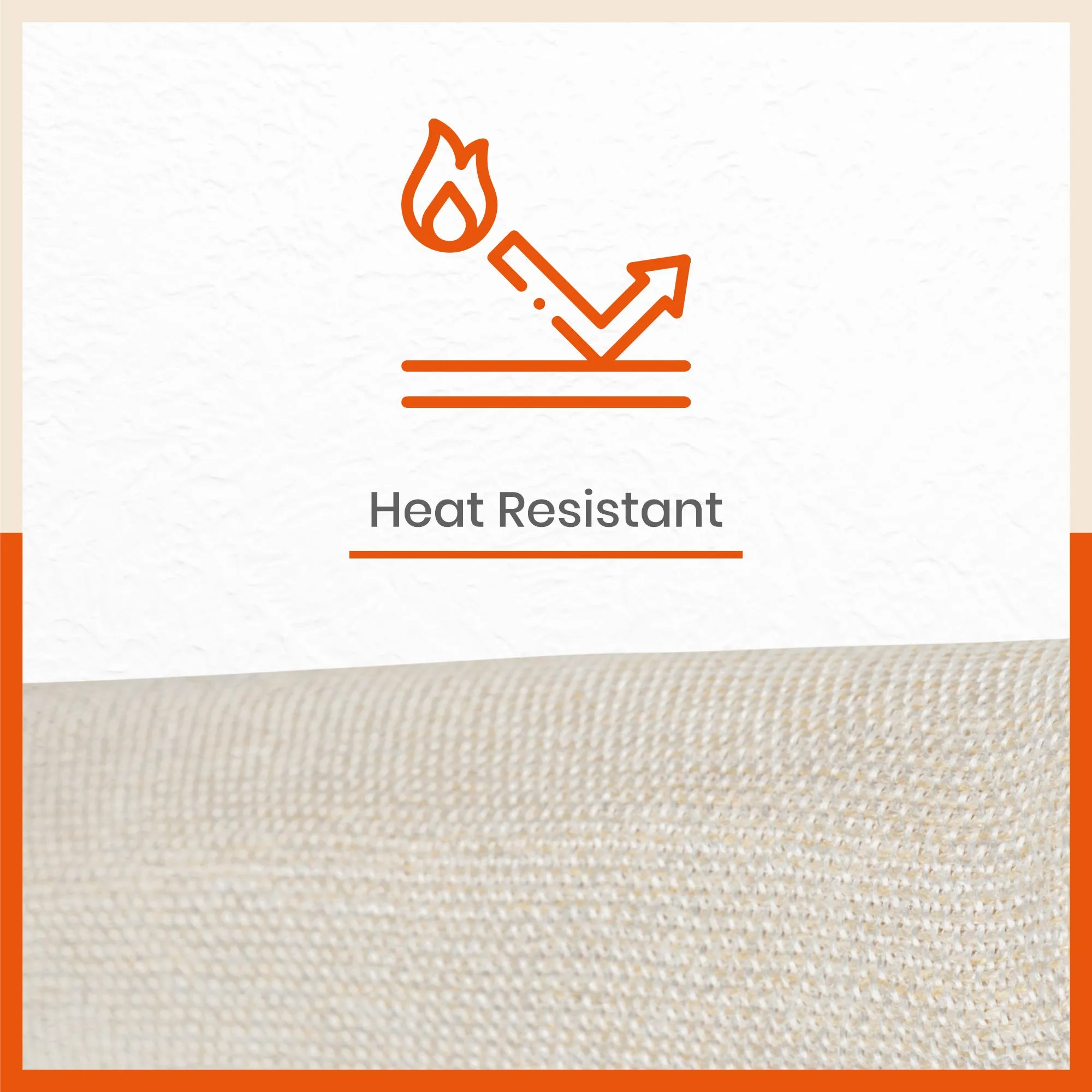 Vera Premium Jute Table Mats / Placemats for Home Dining Table | Reversible | (Cream - Set of 6 - 45cm x 30cm)
