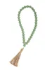 Veranda Wood Beaded Loop with Tassel