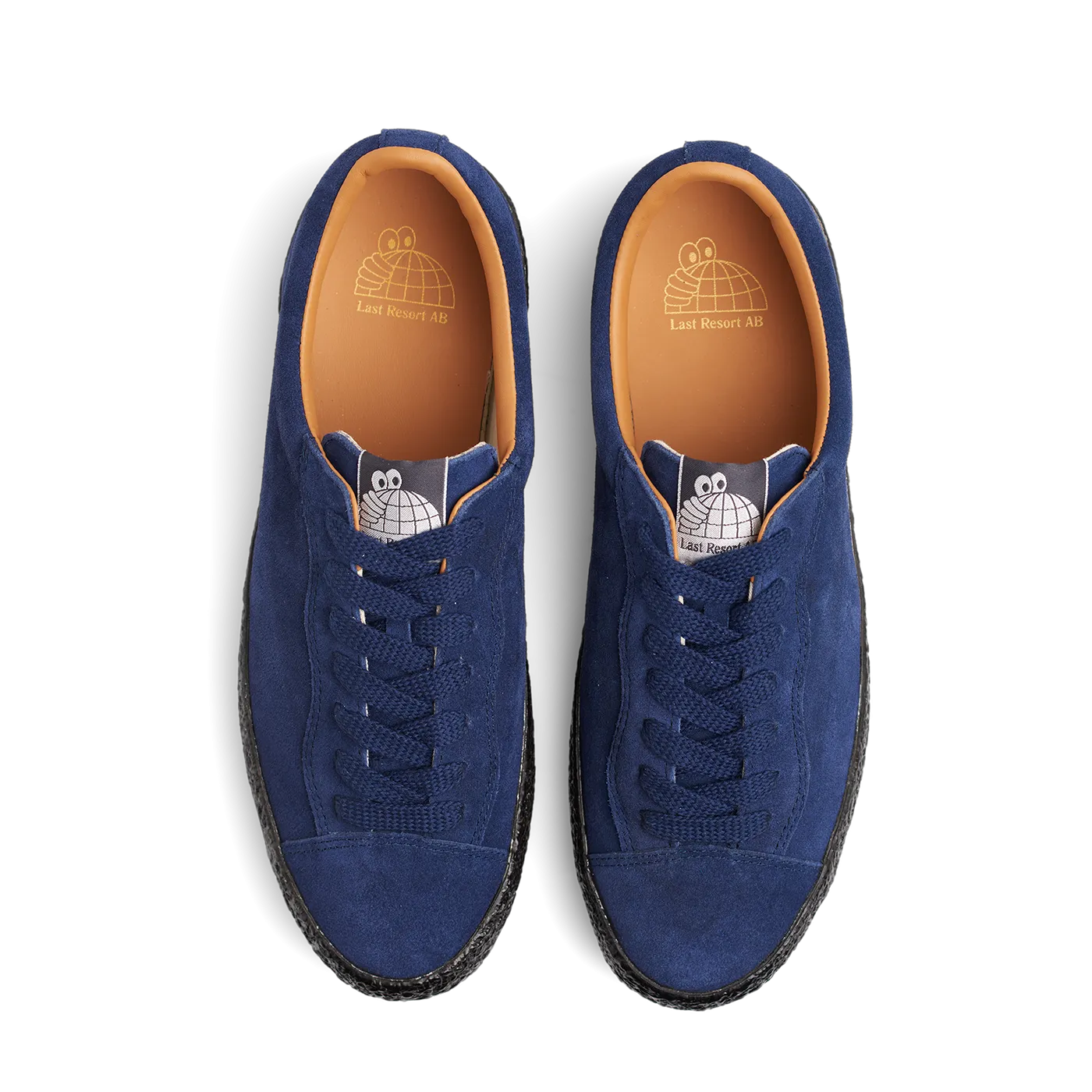 VM002 Suede LO Navy Black