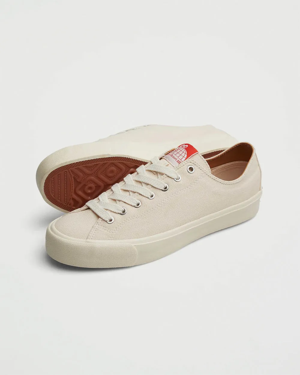 VM003 Canvas Lo White/White