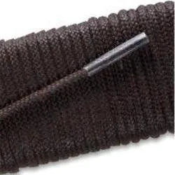 Waxed Very Thin Dress Laces - Brown (2 Pair Pack) Shoelaces