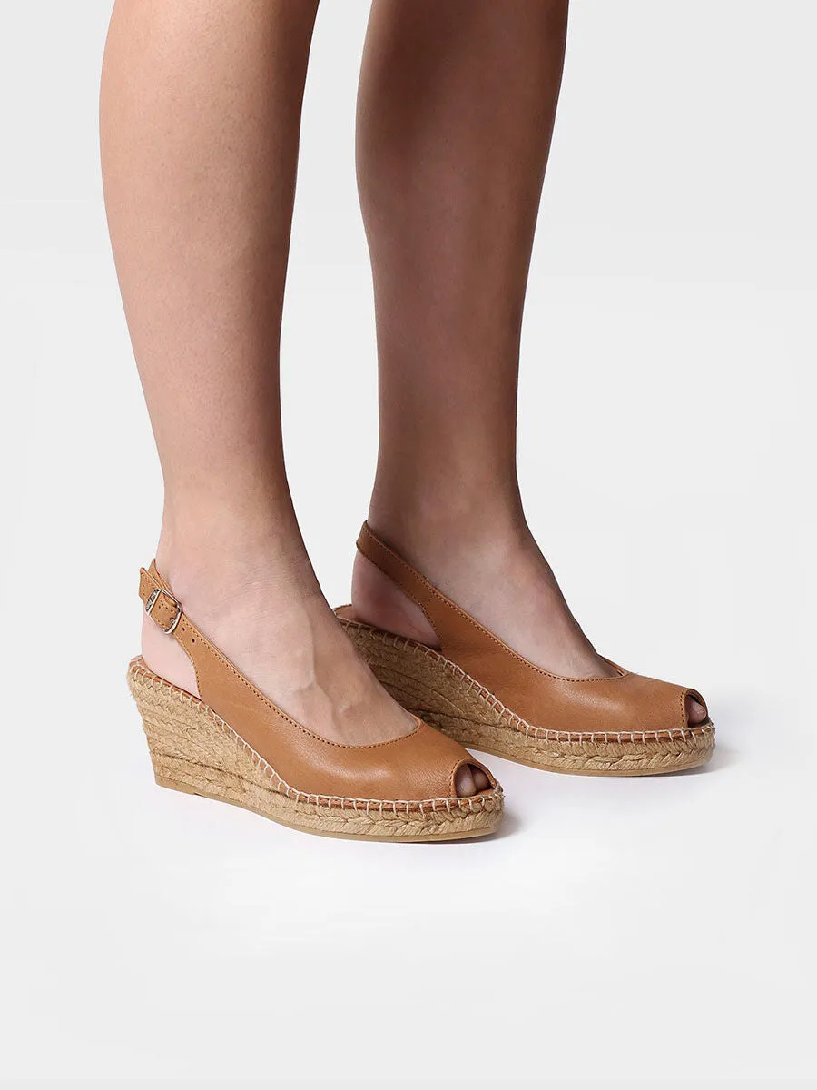 Wedge espadrilles peep toe style - CROACIA