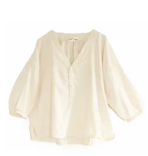 Wol Hide Oxford Top in Cream