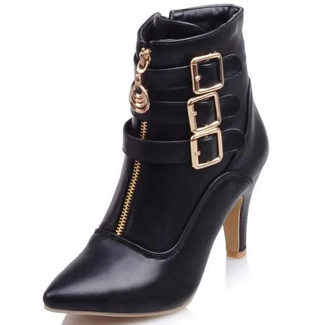 Women's Red Ankle Boots