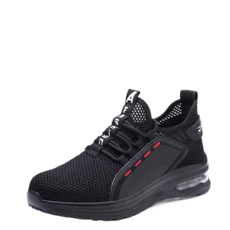 Work Sneakers Steel Toe Shoes for Men – Safety Shoes, Puncture-Proof Work Boots, Fashion Indestructible Footwear, Security